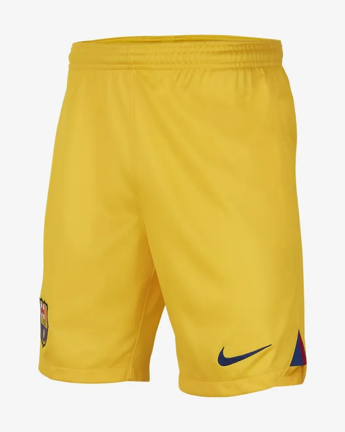Kids FC Barcelona 202223 Stadium Fourth Amarillodeep Royal Blue Nike Sport Clothing