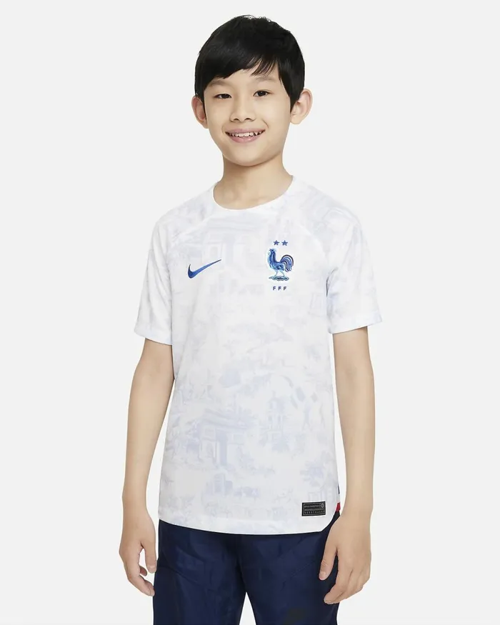 Kids Fff 202223 Stadium Away Whitewhitewhitegame Royal Nike Tops And TShirts