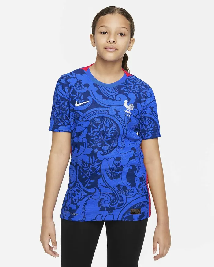Kids Fff 2022 Vapor Match Home Hyper Cobaltsiren Redwhite Nike Tops And TShirts Kids Fff 2022 Vapor Match Home Hyper Cobaltsiren Redwhite Nike Tops And TShirts