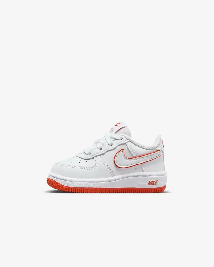 Kids Force 1 Low Whitepicante Redwhite Nike Lifestyle