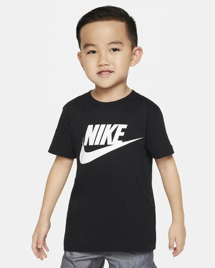 Kids Futura Tee Black Nike Tops And TShirts