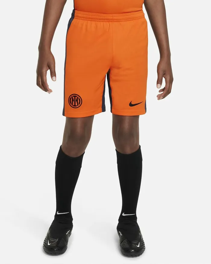 Kids Inter Milan 202324 Stadium Third Safety Orangethunder Blueblack Nike Sport Clothing Kids Inter Milan 202324 Stadium Third Safety Orangethunder Blueblack Nike Sport Clothing