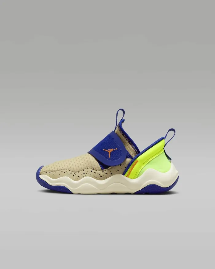 Kids Jordan 237 Team Goldradiant Bluevoltvivid Orange Nike Lifestyle