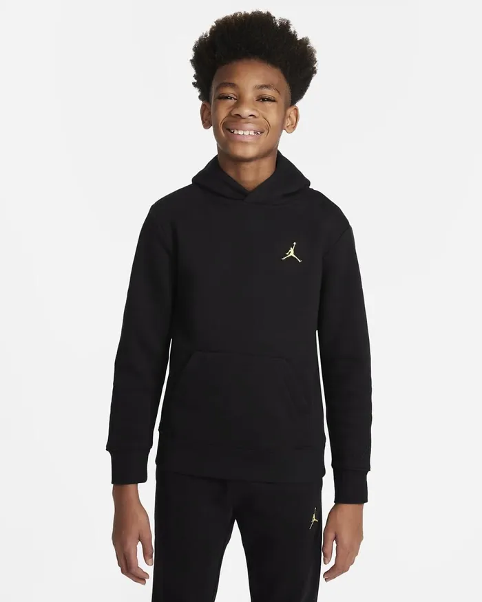 Kids Jordan Blackgold Nike Hoodies And Sweatshirts