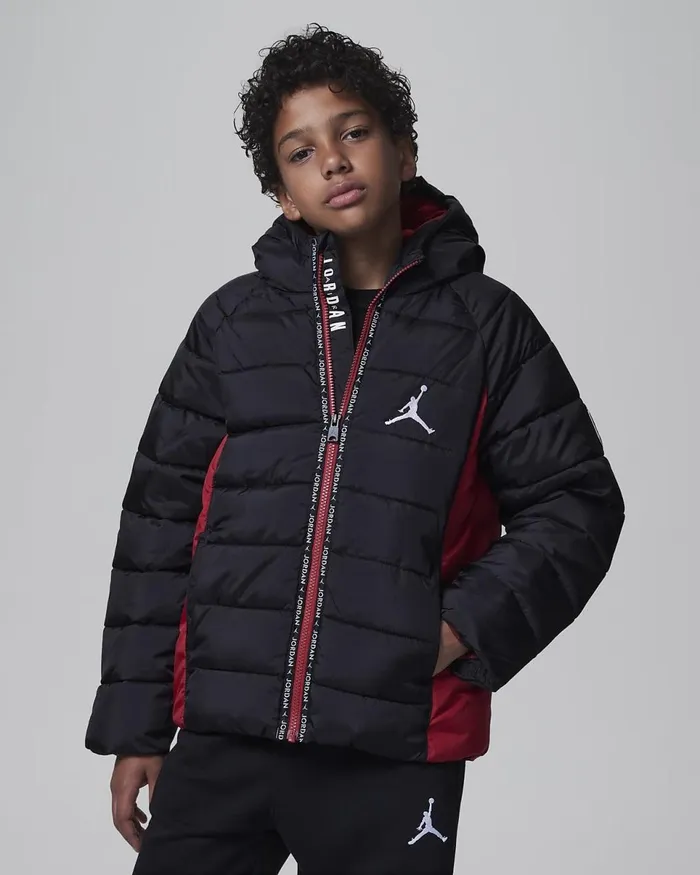 Kids Jordan Black Nike Jackets