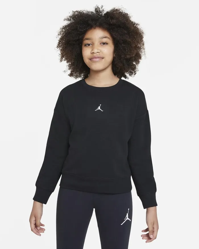 Kids Jordan Black Nike Tops And TShirts