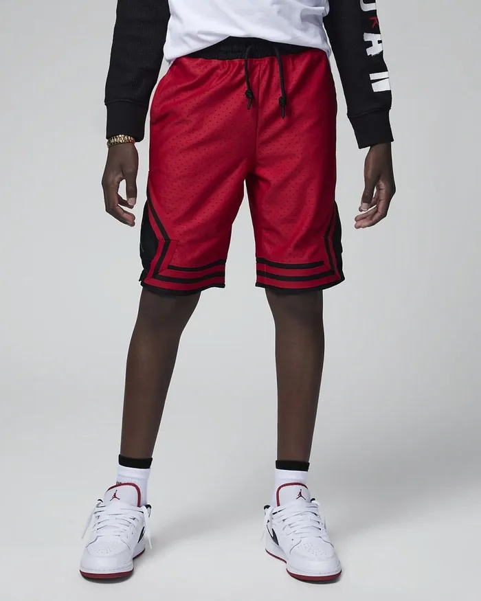 Kids Jordan DriFit Gym Red Nike Shorts