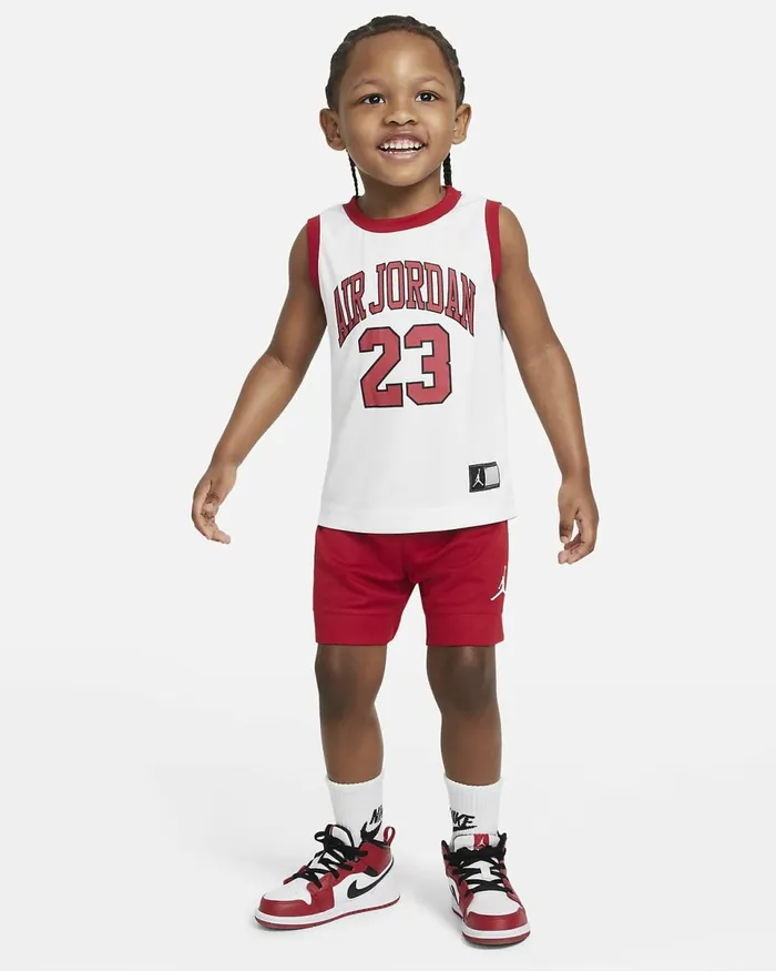 Kids Jordan Gym Redwhite Nike Baby and Toddler 03 Years