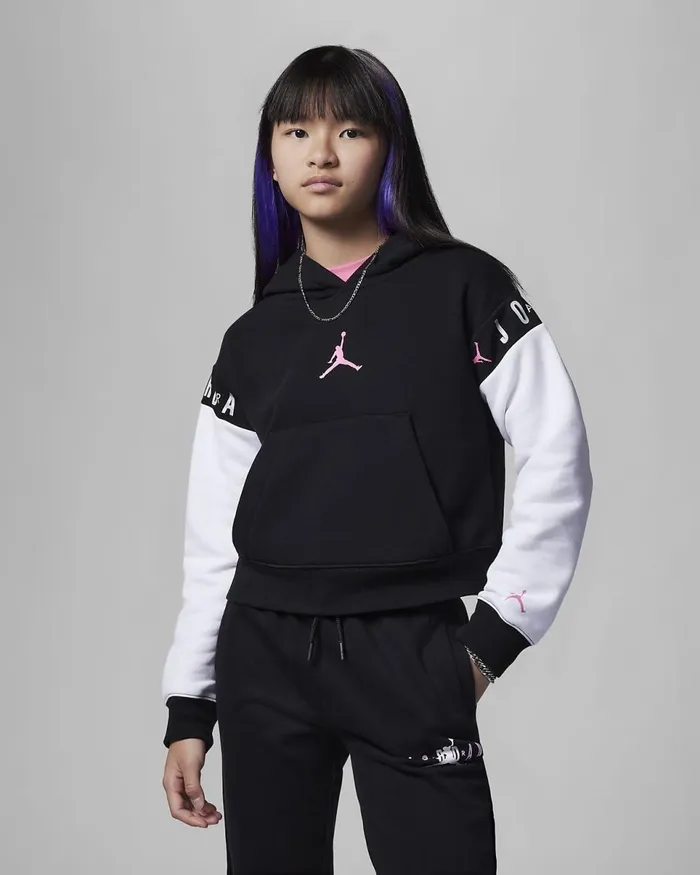 Kids Jordan Holiday Shine Glitter Sweatshirt Hoodie Black Nike Hoodies And Sweatshirts Kids Jordan Holiday Shine Glitter Sweatshirt Hoodie Black Nike Hoodies And Sweatshirts
