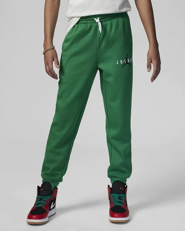 Kids Jordan Lucky Green Nike Trousers And Leggings