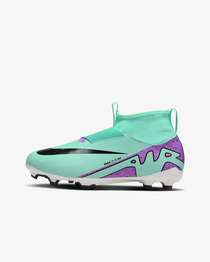 Kids Jr Mercurial Superfly 9 Academy Hyper Turquoiseblackwhitefuchsia Dream Nike Football