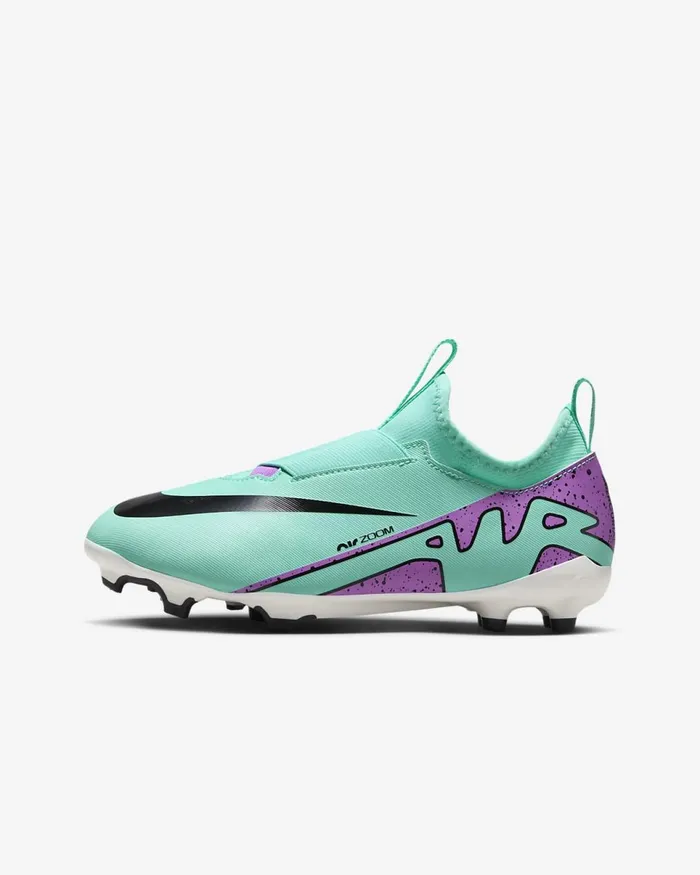 Kids Jr Mercurial Vapor 15 Academy Hyper Turquoiseblackwhitefuchsia Dream Nike Football
