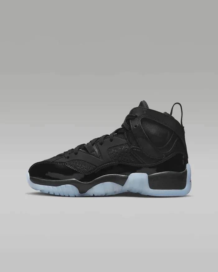 Kids Jumpman Two Trey Blackblackwhiteuniversity Red Nike Lifestyle