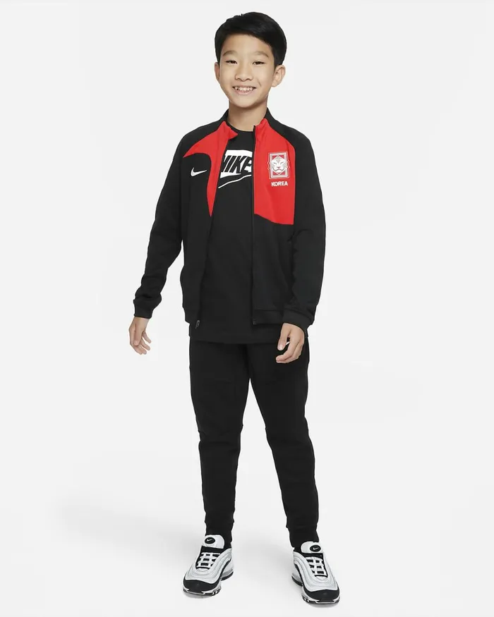Kids Korea Academy Pro Blackwhite Nike Jackets