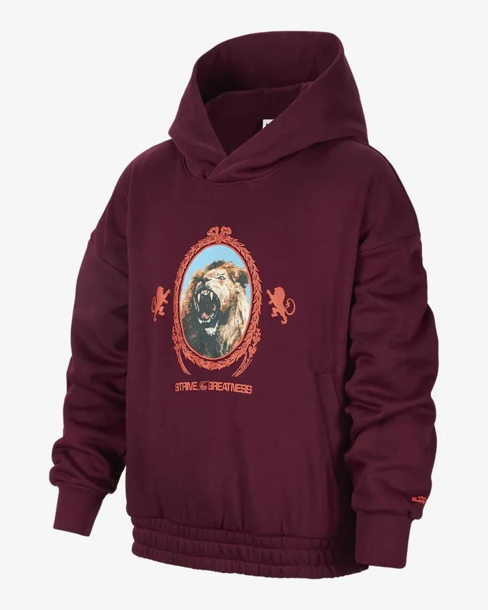 Kids Lebron Bordeauxtrack Redtrack Red Nike Hoodies And Sweatshirts