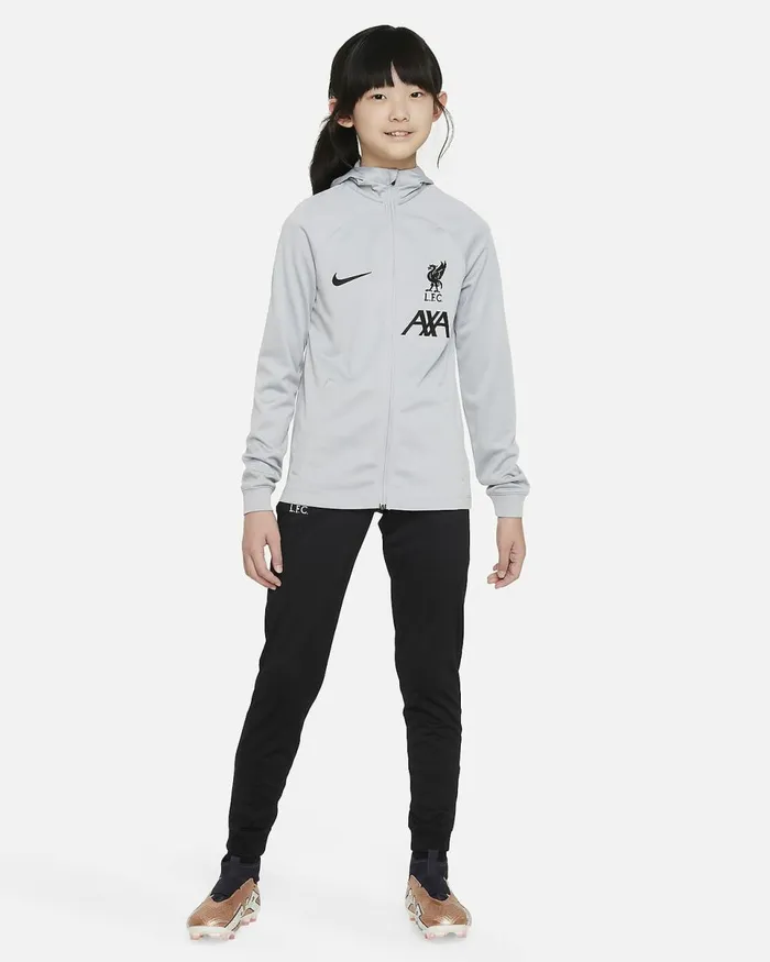 Kids Liverpool FC Strike Wolf Greyblackblackwhite Nike Jackets