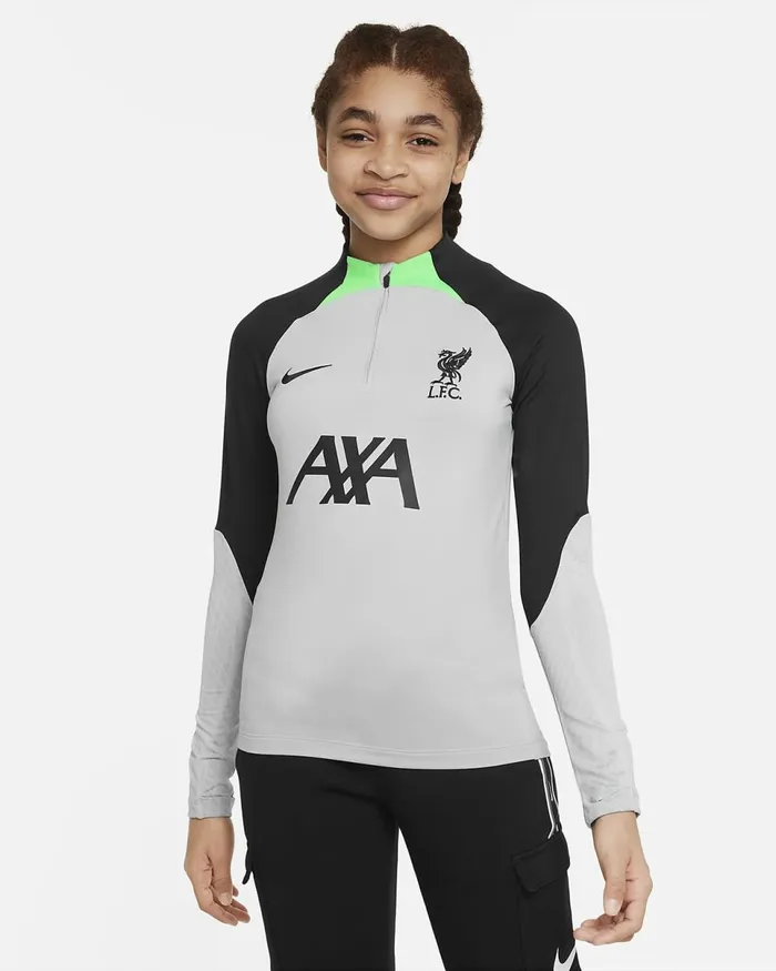 Kids Liverpool FC Strike Wolf Greypoison Greenblack Nike Sport Clothing