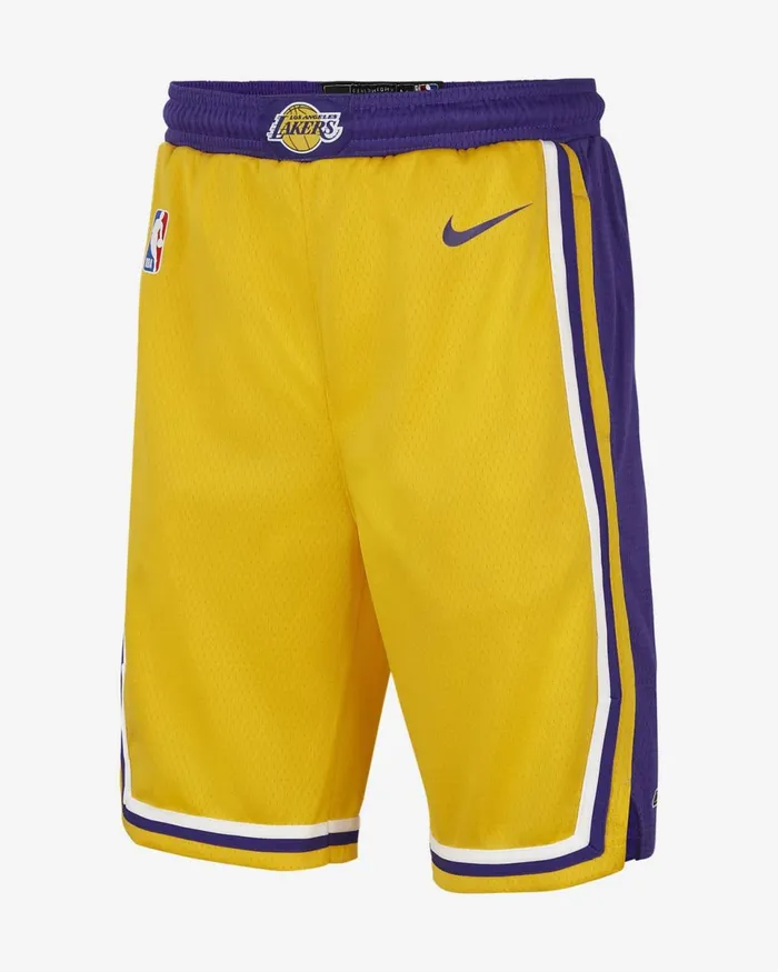 Kids Los Angeles Lakers Icon Edition Amarillo Nike Sport Clothing