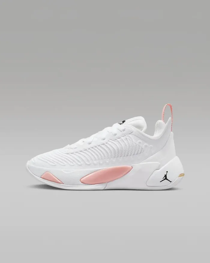 Kids Luka 1 Whitebleached Coralsesameblack Nike Jordan