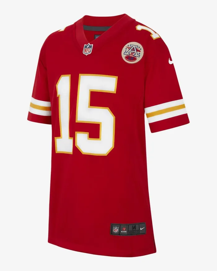 Kids Nfl Kansas City Chiefs Patrick Mahomes University Red Nike Tops And TShirts