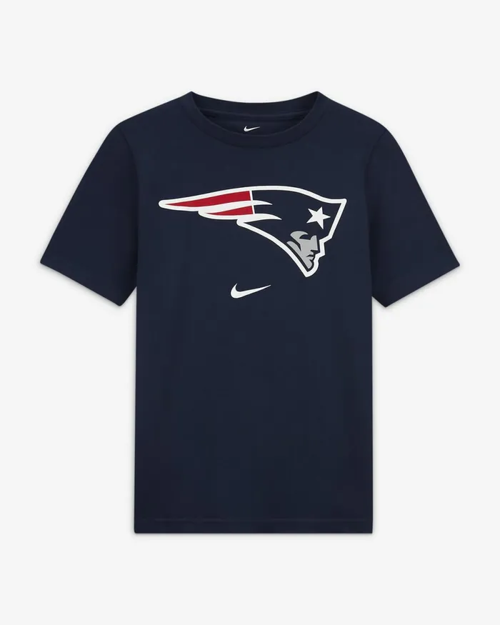 Kids Nfl New England Patriots College Navy Nike Tops And TShirts