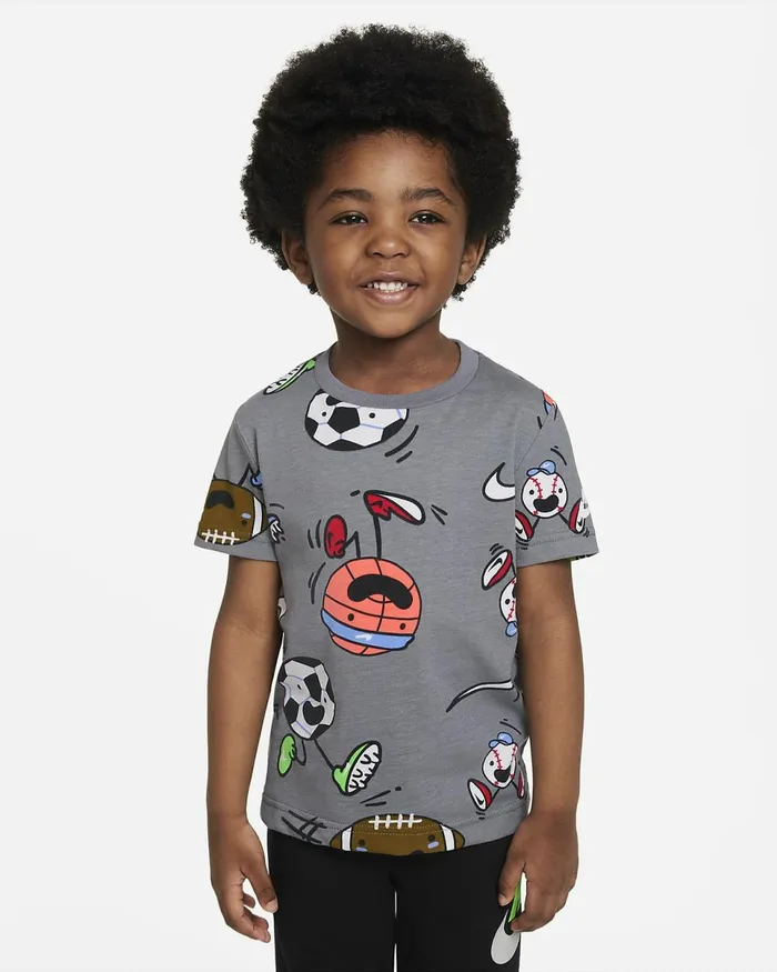 Kids Nike Smoke Grey Nike Tops And TShirts