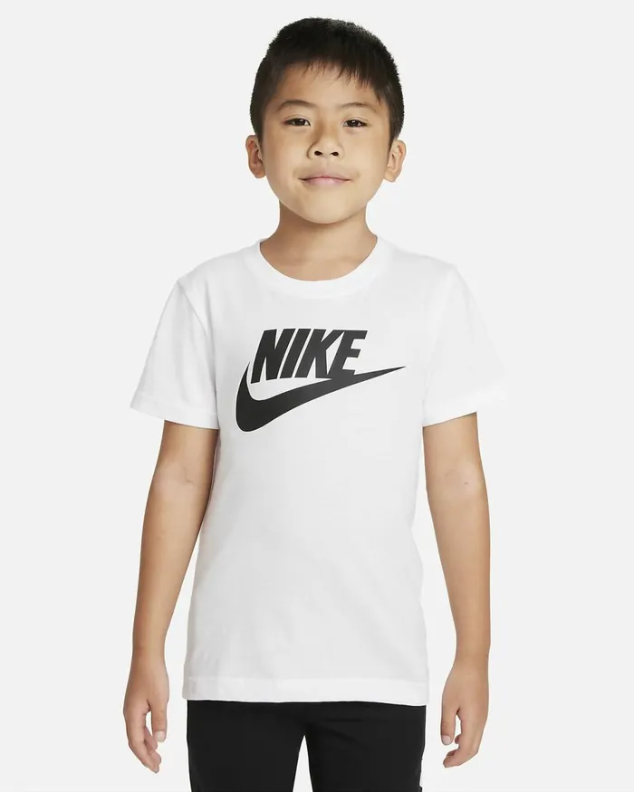 Kids Nike White Nike Tops And TShirts