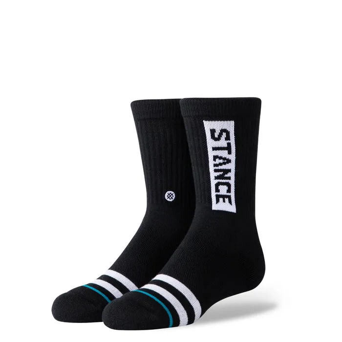 Kids OG Kids Crew Socks Black Stance Kids