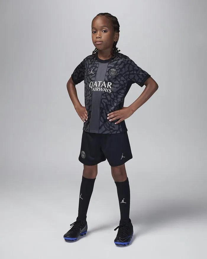 Kids Paris SaintGermain 202324 Third Anthraciteblackstone Nike Sport Clothing Kids Paris SaintGermain 202324 Third Anthraciteblackstone Nike Sport Clothing