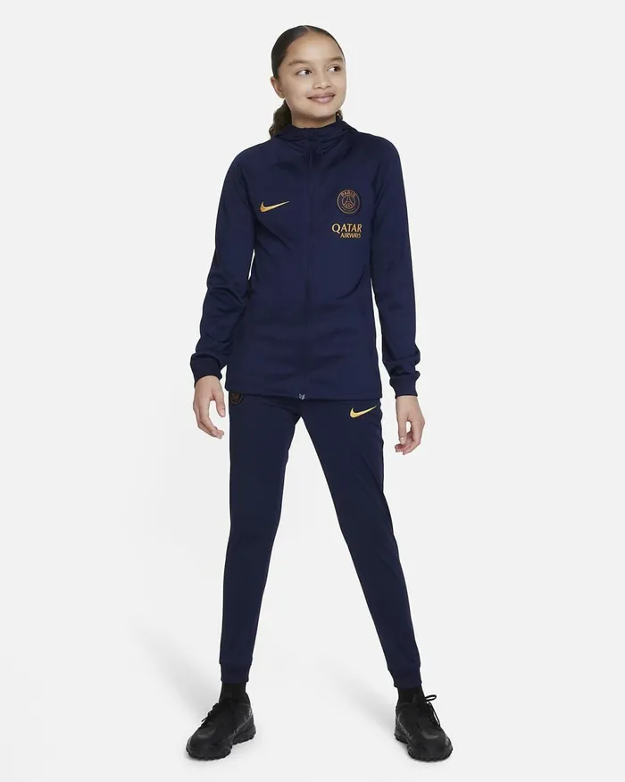 Kids Paris SaintGermain Strike Blackened Blueblackened Blueblackened Bluegold Suede Nike Tracksuits Kids Paris SaintGermain Strike Blackened Blueblackened Blueblackened Bluegold Suede Nike Tracksuits