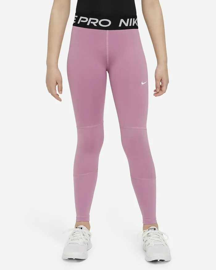 Kids Pro DriFit Elemental Pinkwhite Nike Trousers And Leggings