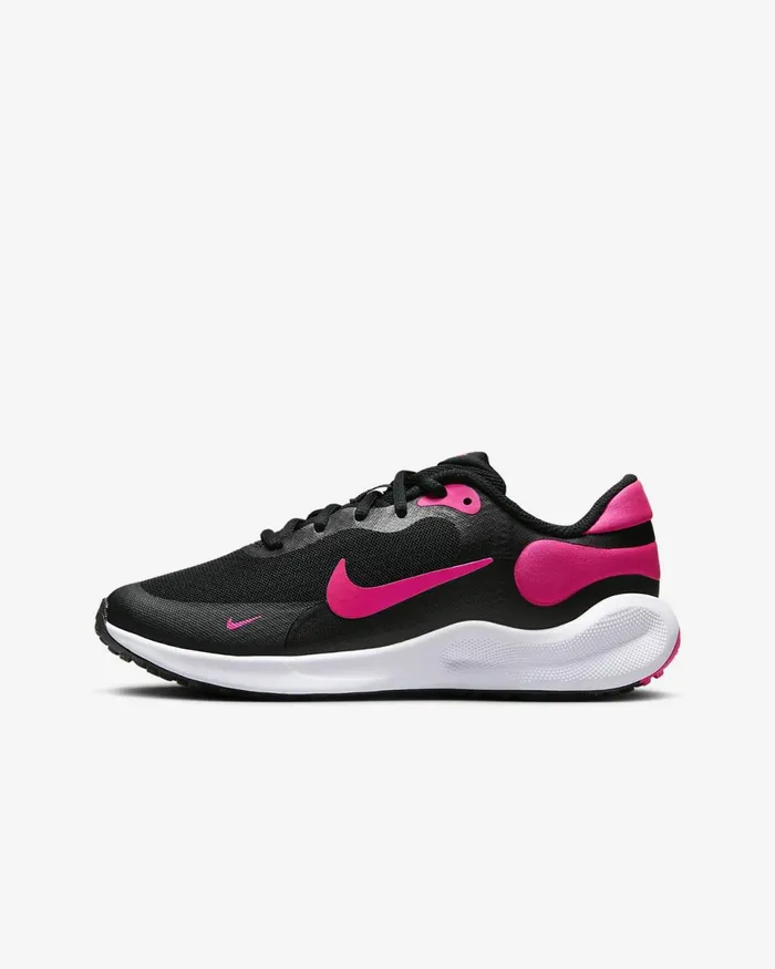 Kids Revolution 7 Blackwhitehyper Pink Nike Running