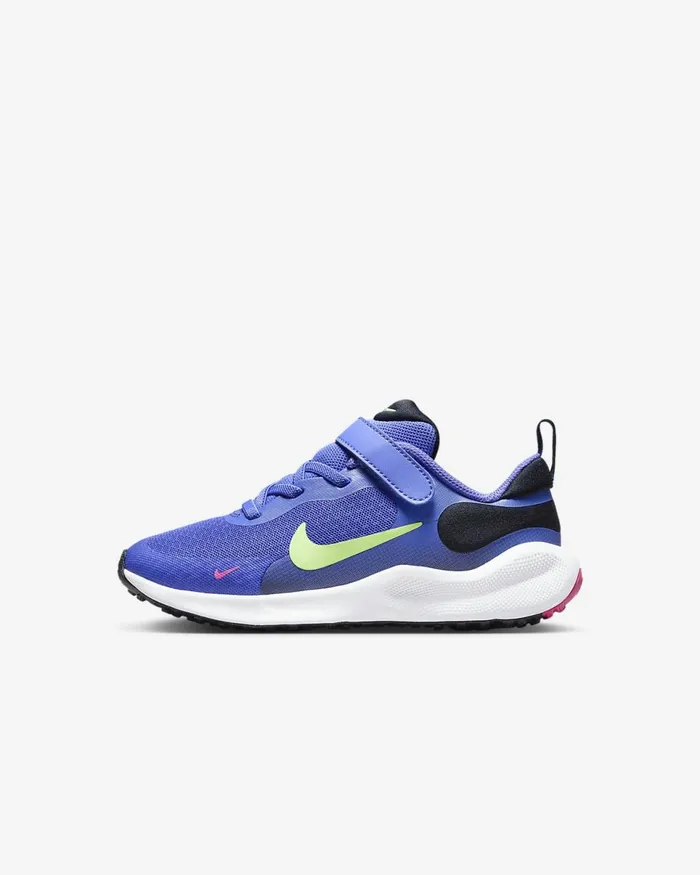 Kids Revolution 7 Light Ultramarinedark Obsidianwhitelime Blast Nike Running