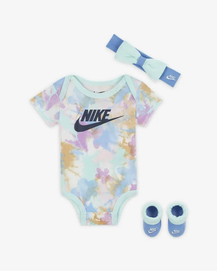 Kids Sci Dye 3Piece Boxed Set Sail Nike Baby and Toddler 03 Years