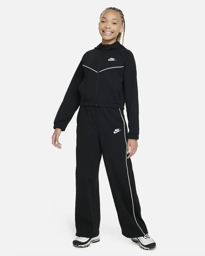 Kids Sportswear Blackblackwhitewhite Nike Tracksuits