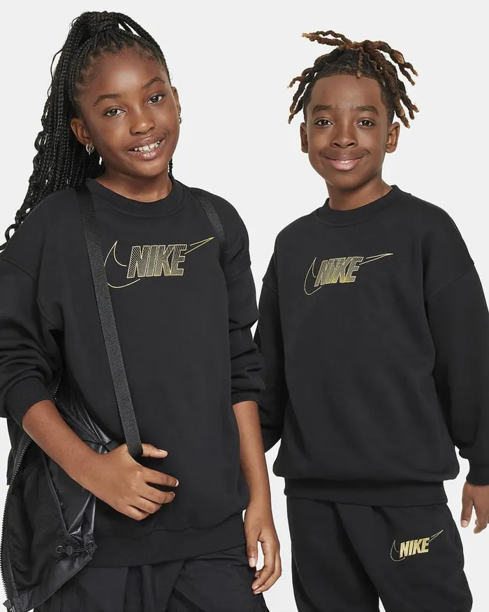 Kids Sportswear Club Fleece Blackmetallic Gold Nike Older Kids 7 8211 15 Years Kids Sportswear Club Fleece Blackmetallic Gold Nike Older Kids 7 8211 15 Years