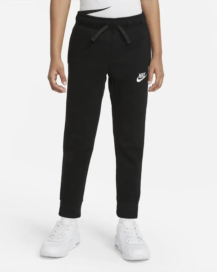 Kids Sportswear Club Fleece Black Nike Trousers And Leggings