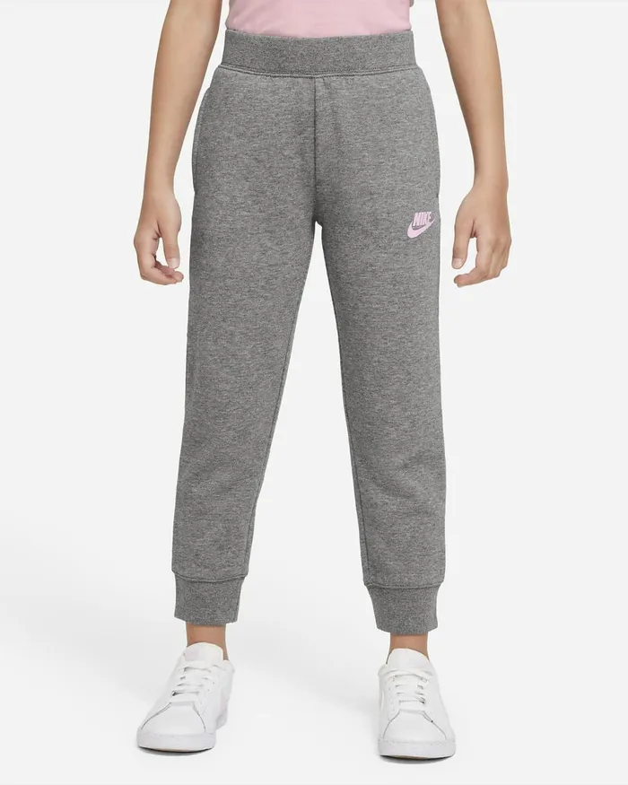Kids Sportswear Club Fleece Carbon Heather Nike Trousers And Leggings