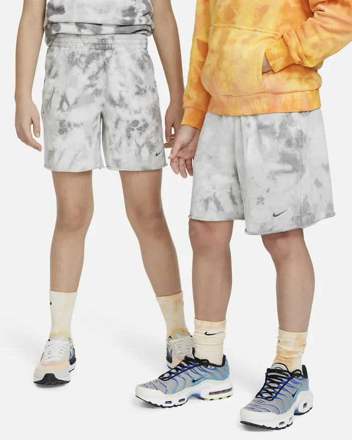 Kids Sportswear Club Fleece Light Smoke Greyiron Grey Nike Shorts