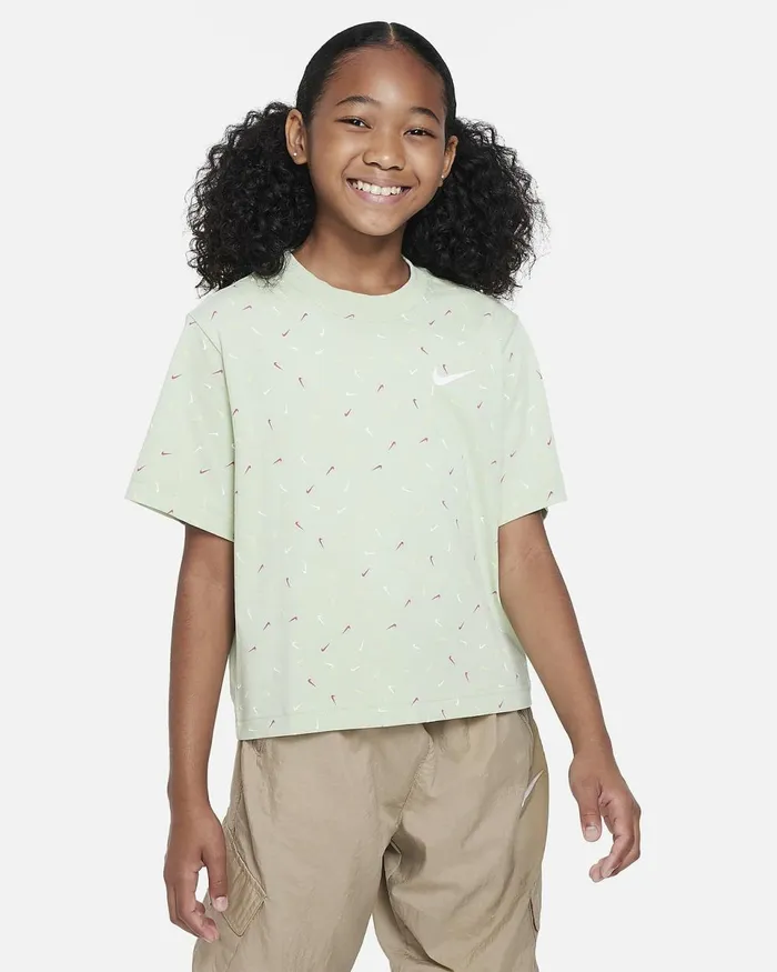 Kids Sportswear Honeydew Nike Tops And TShirts