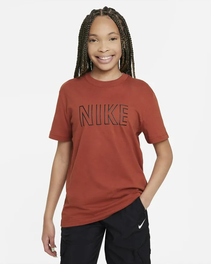 Kids Sportswear Rugged Orange Nike Tops And TShirts