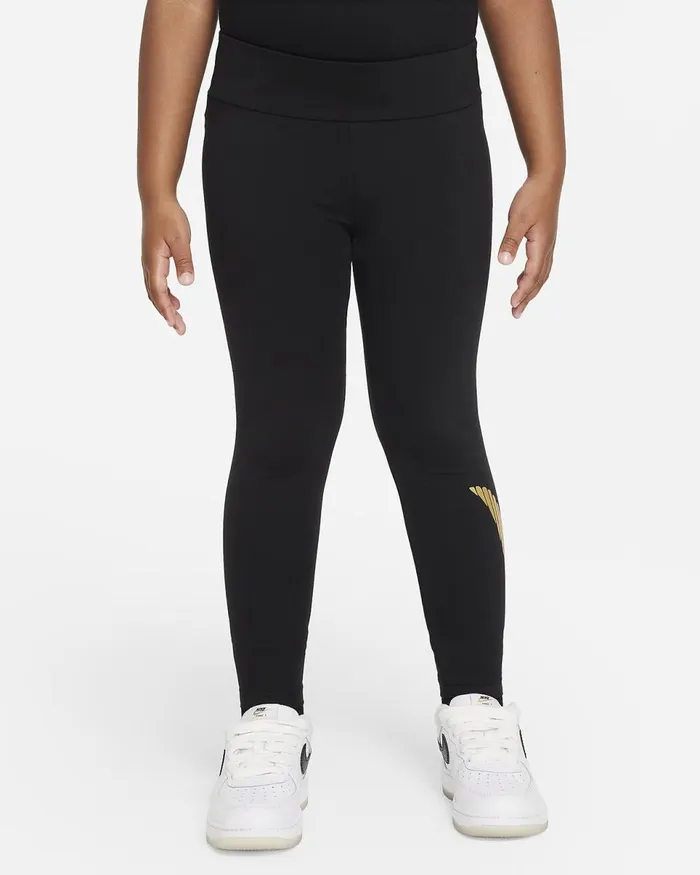 Kids Sportswear Shine Leggings Black Nike Trousers And Leggings