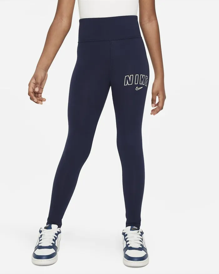 Kids Sportswear Trend Obsidian Nike Trousers And Leggings