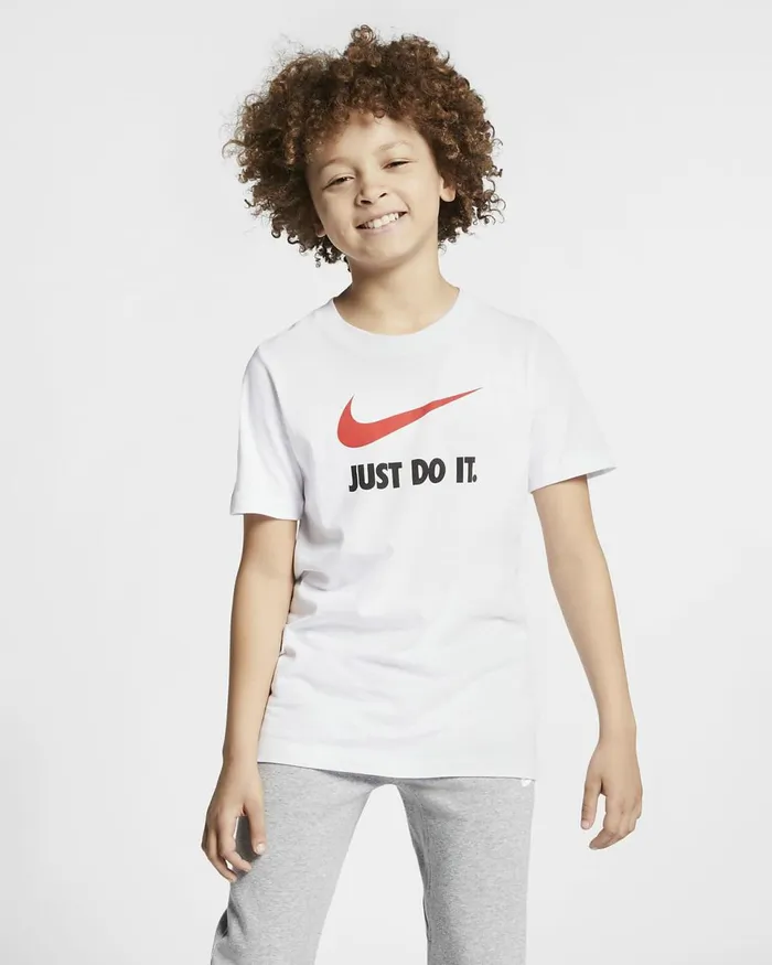 Kids Sportswear Whiteuniversity Red Nike Tops And TShirts