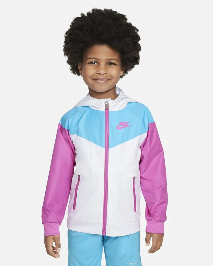 Kids Sportswear Windrunner Whitemulticolourmulticolour Nike Jackets