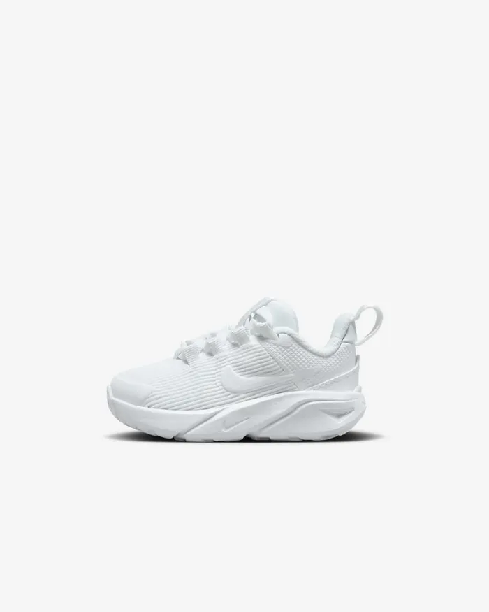 Kids Star Runner 4 Whitewhitepure Platinumwhite Nike Baby and Toddler 03 Years Kids Star Runner 4 Whitewhitepure Platinumwhite Nike Baby and Toddler 03 Years