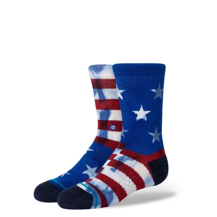 Kids The Banner Kids Crew Socks Red Stance Kids