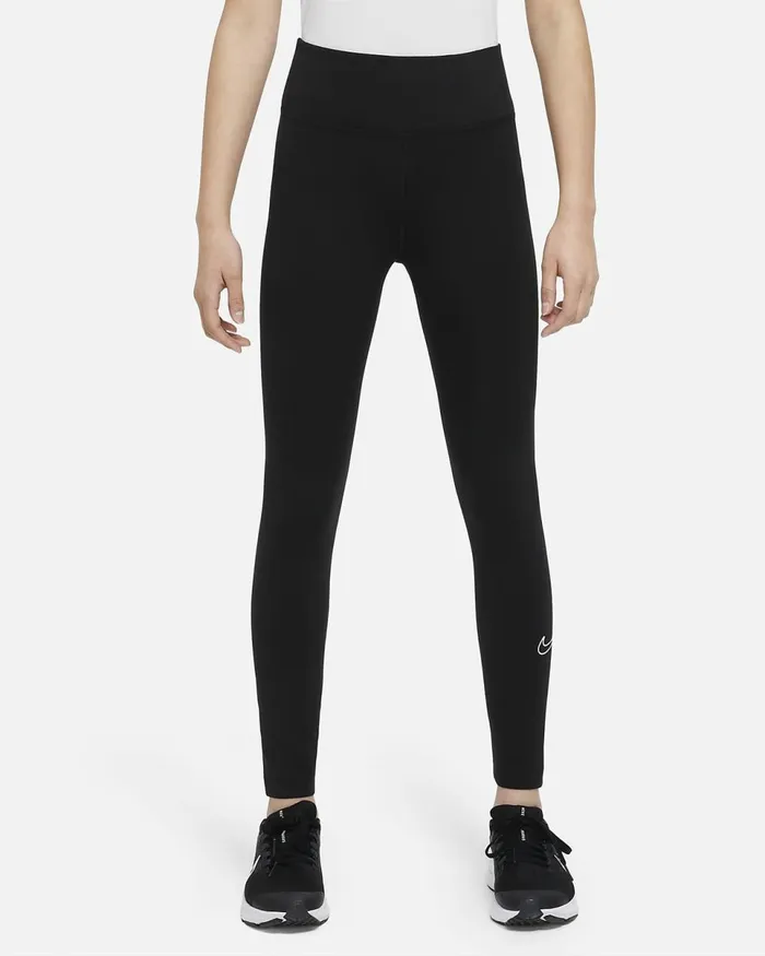 Kids ThermaFit One Outdoor Play Blackwhite Nike Trousers And Leggings