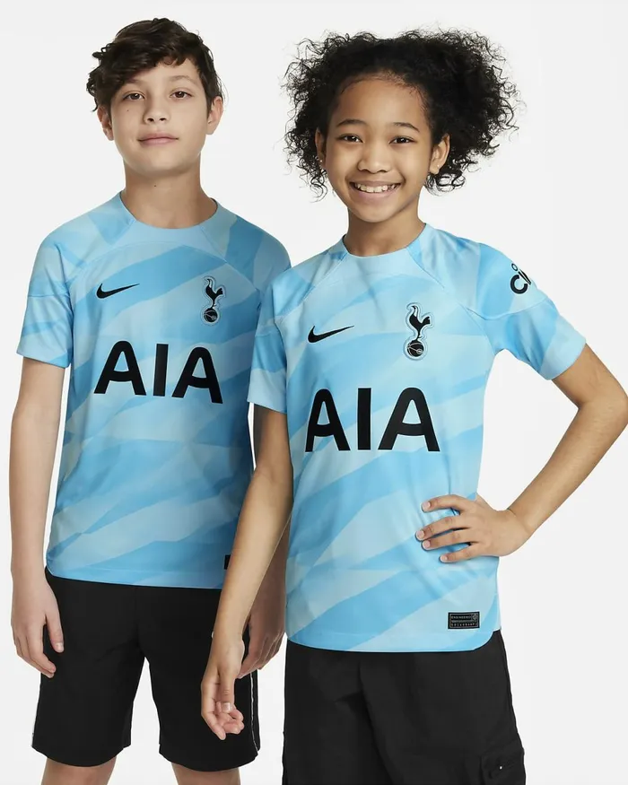 Kids Tottenham Hotspur 202324 Stadium Goalkeeper Blue Chillblack Nike Tops And TShirts Kids Tottenham Hotspur 202324 Stadium Goalkeeper Blue Chillblack Nike Tops And TShirts