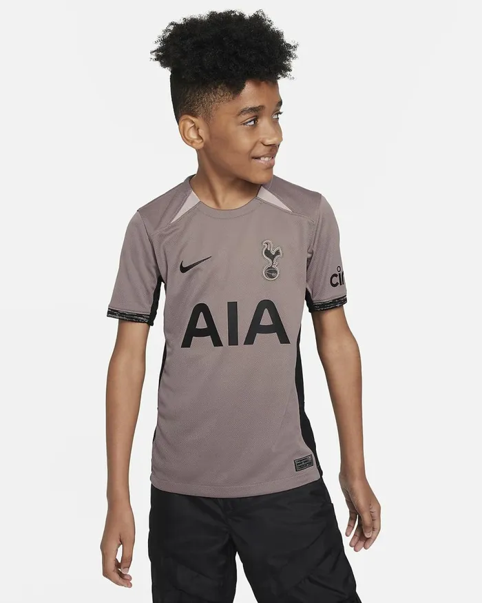 Kids Tottenham Hotspur 202324 Stadium Third Taupe Hazediffused Taupeblack Nike Tops And TShirts Kids Tottenham Hotspur 202324 Stadium Third Taupe Hazediffused Taupeblack Nike Tops And TShirts